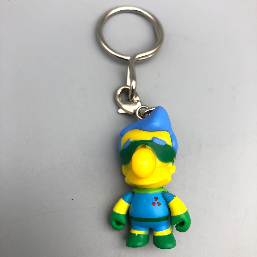 Kidrobot The Simpsons Fallout Boy Milhouse Vinyl Keychain 2018 Matt Groening